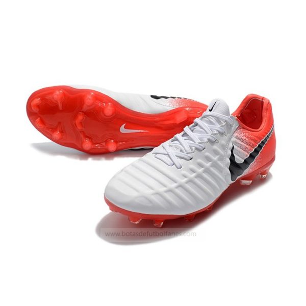 Nike Tiempo Legend Elite FG Blanco Rojo